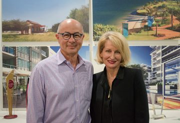 Place Design Group Chairman Ian Klug AM and Non-Executive Director Catherine Gallagher